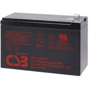 Купить Батарея CSB UPS12460 F2, 12V, срок службы 5 лет - X-1078637 из реестра по лучшей цене