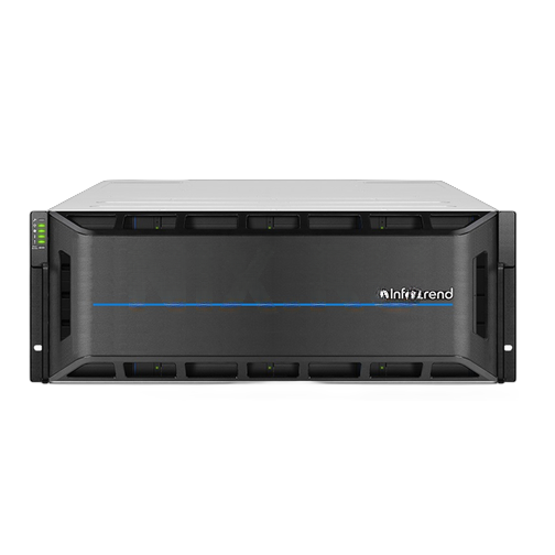 GS3024R03C0FD-8U32 Infortrend EonStor GS 3000 Gen3 4U/24bay Dual controller, 4x12Gb/s SAS Exp.,4x25GbE(SFP28)+4x host