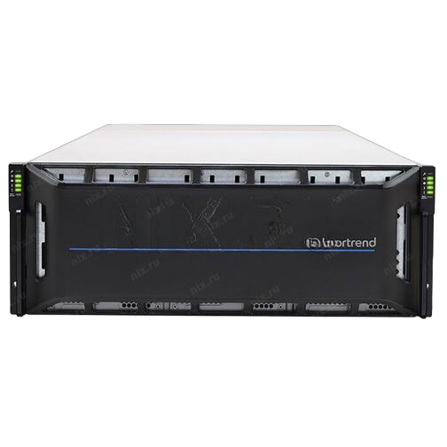 CS2060D00000J-8U32 Сетевой накопитель Infortrend CS 2060D-J 4U/60bay, scale-out NAS, dual nodes subsystem including 2x4