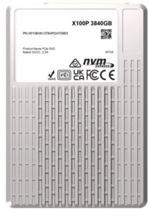 Купить Накопитель SSD 2.5'' Phison XP106H013T84P024T0900 X100P U.3 3.84TB, 7400/6900MB/s 3D TLC, 1750K/190K IOPS, OEM - X-1154521 из реестра по лучшей цене