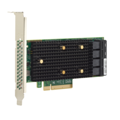 Купить Контроллер SAS Broadcom/LSI 9400-16i SGL (05-50008-00) 05-50008-00 (PCIe 3.1 x8 LP, Tri-Mode SAS/SATA/NVMe 12G HBA, 16port(4*int SFF8643), 3416 IOC - X-612823 из реестра по лучшей цене