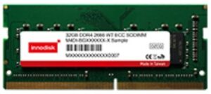 Купить Модуль памяти SODIMM DDR4 8GB InnoDisk M4D0-8GS1PWEM PC4-25600 3200MHz 1.2V ECC - X-1151802 из реестра по лучшей цене