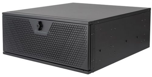 Корпус серверный 4U SilverStone SST-RM44 2*3.5", 4*2.5", 8*PCIE, без БП, USB Type-C, 2*USB 3.0