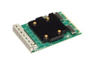 Купить Контроллер SAS Broadcom/LSI 9502-16i OCP 3.0, PCIe x4 x8, Tri-Mode SAS/SATA/NVMe 12G HBA, 16port (2*int SFF8654), 3816 IOC, SGL - X-1154548 из реестра по лучшей цене