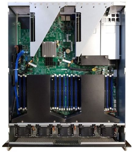 Серверная платформа 2U AIC BP201-LX (2*LGA3647, 24*DDR4 (2666), 2*2,5", 4*PCIe, 2*M.2, 800W 80+ Platinum, 2*USB 3.2, D-sub)