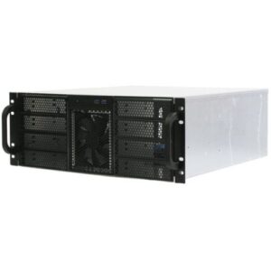 Купить Корпус серверный 4U Procase RE411-D8H5-FA-55 8x5.25+5HDD,черный,без блока питания,глубина 550мм,MB ATX 12"x9,6", панель вентиляторов 3*120x25 PWM - X-1055082 из реестра по лучшей цене