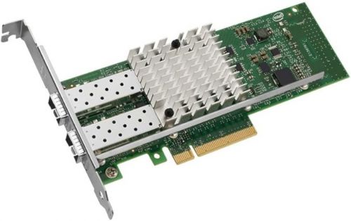 Сетевая карта Intel X520-DA2 E10G42BTDAG1P5 (Intel 82599, PCIe 2.0 x4, PCIe 2.0 x8, GbE/10Gbs, Dual Port, SFP+, transivers no included) bulk