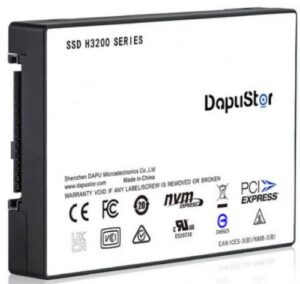Купить Накопитель SSD 2.5'' DapuStor H3200 1.92TB, 3500/2700MB/s, PCIe 3.0 x4, NVME, 3D eTLC, 820K/115K IOPS, MTBF 2M - X-1129106 из реестра по лучшей цене