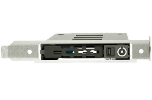 Корзина Procase E2-010-NVME-BK 1*2.5" (10mm) Tri-mode (NVME и SATA3/SAS 24Gb) (черный) hotswap trayless mobie rack module (1x expantion slot)