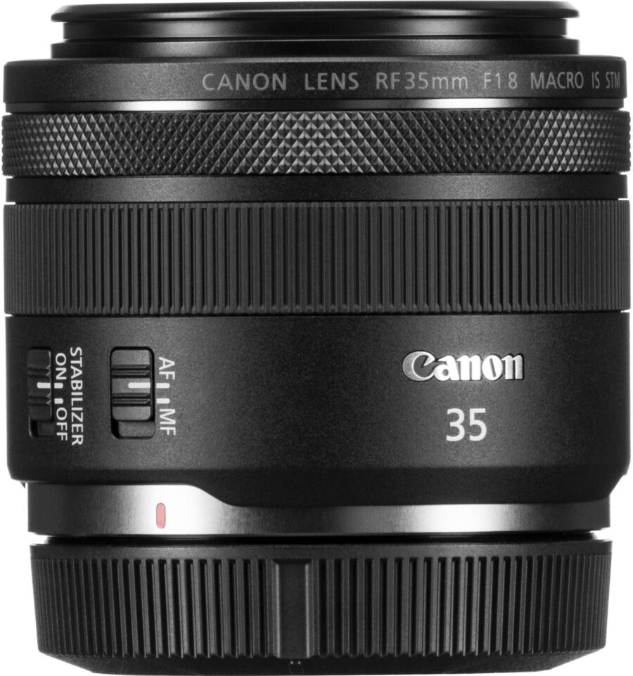 Объектив Canon RF IS STM (2973C005) 35мм f/1.8 Macro черный — изображение 4