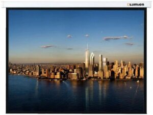 Купить Экран на раме Lumien 201x358см Master Control LMC-100135 16:9 настенно-потолочный рулонный (моторизованный привод) - 4D-14366248 из реестра по лучшей цене