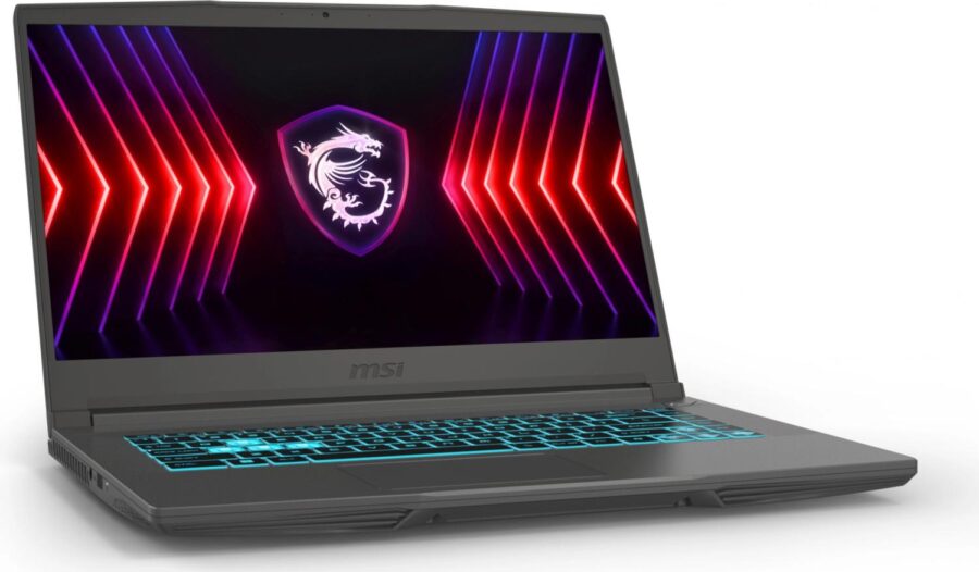 Ноутбук MSI Thin 15 B12UCX-2633XRU Core i5 12450H 16Gb SSD512Gb NVIDIA GeForce RTX 2050 4Gb 15.6" IPS FHD (1920x1080) FreeDOS grey WiFi BT Cam (9S7-16R831-2633) — изображение 3