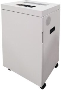 Купить Шредер Office Kit S500 0,8x2 белый (секр.P-7) фрагменты 7лист. 50лтр. скобы пл.карты CD - 4D-12797967 из реестра по лучшей цене