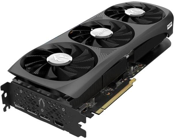 Видеокарта Zotac PCI-E RTX 4070 Ti SUPER AMP AIRO NVIDIA GeForce RTX 4070TI Super 16Gb 256bit GDDR6X 2640/21000 HDMIx1 DPx3 HDCP Ret — изображение 3