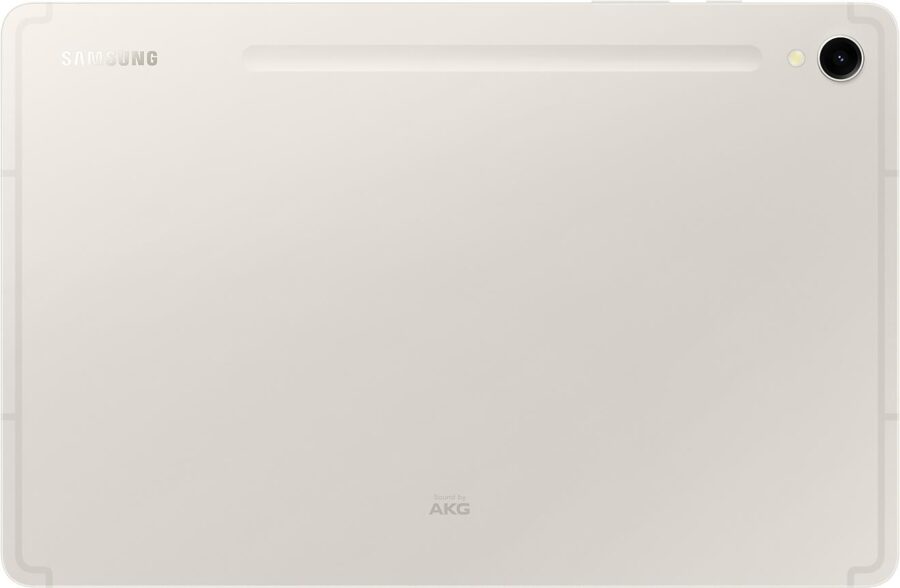 Планшет Samsung Galaxy Tab S9 SM-X716B 8 Gen 2 (3.36) 8C RAM12Gb ROM256Gb 11" AMOLED 2X 2560x1600 5G 1Sim Android 13 бежевый 13Mpix 12Mpix BT WiFi microSD 1Tb 8400mAh — изображение 3
