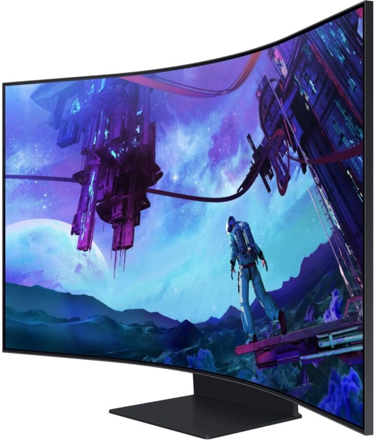 Монитор Samsung 55" Odyssey Ark S55CG97WNI черный VA LED 16:9 HDMI M/M матовая HAS 600cd 178гр/178гр 3840x2160 165Hz FreeSync Premium Pro DP WQ USB 41.5кг — изображение 4