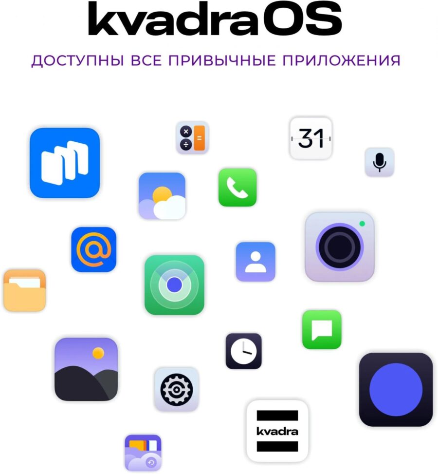 Планшет Kvadra TS11.02-2111-21 (2.4) 8C RAM6Gb ROM128Gb 10.95" IPS 2000x1200 4G 1Sim KvadraOS серый 13Mpix 5Mpix BT WiFi microSD 256Gb 9000mAh 8hr — изображение 4