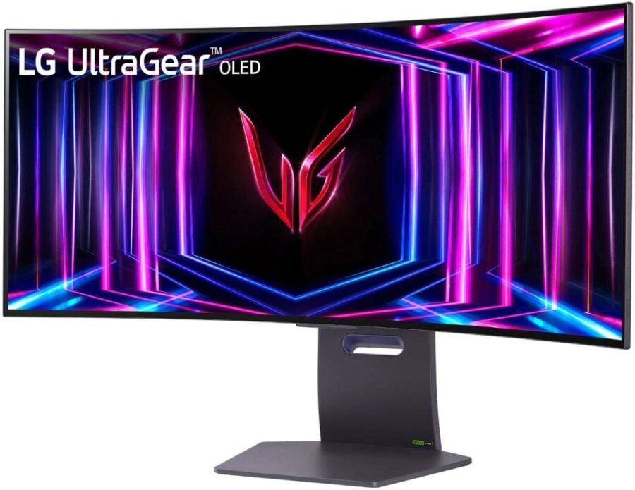 Монитор LG 34" UltraWide 34GS95QE-B черный OLED LED 21:9 HDMI M/M матовая HAS Piv 275cd 178гр/178гр 3440x1440 240Hz G-Sync FreeSync Premium Pro DP WQ USB 9.3кг — изображение 3