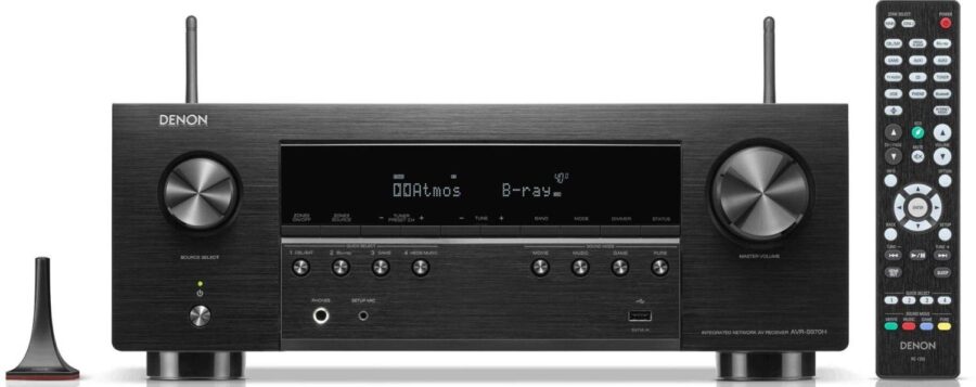 Ресивер AV Denon AVR-S970H 7.2 черный — изображение 4
