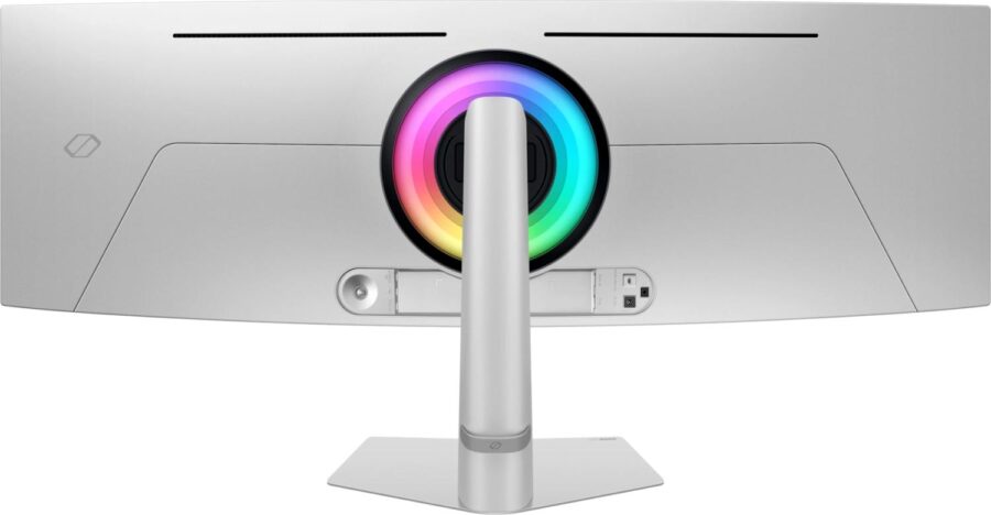 Монитор Samsung 49" Odyssey OLED G9 S49DG932SIXCI серебристый OLED LED 32:9 HDMI матовая HAS 250cd 178гр/178гр 5120x1440 240Hz FreeSync Premium Pro DP USB 12.9кг — изображение 2