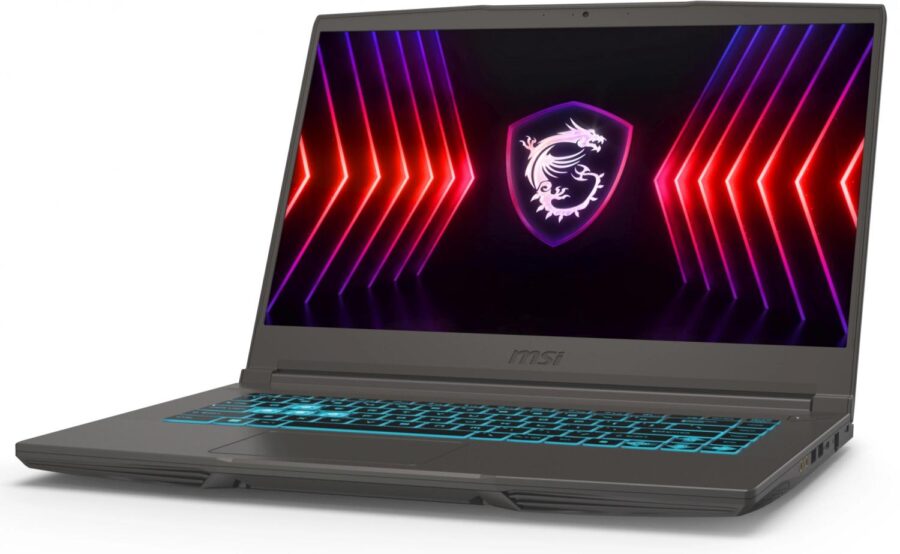 Ноутбук MSI Thin 15 B12UCX-2633XRU Core i5 12450H 16Gb SSD512Gb NVIDIA GeForce RTX 2050 4Gb 15.6" IPS FHD (1920x1080) FreeDOS grey WiFi BT Cam (9S7-16R831-2633) — изображение 2
