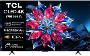 Купить Телевизор QLED TCL 85" 85C655PRO черный 4K Ultra HD 60Hz DVB-T DVB-T2 DVB-C DVB-S DVB-S2 USB WiFi Smart TV - 4D-14324257 из реестра по лучшей цене