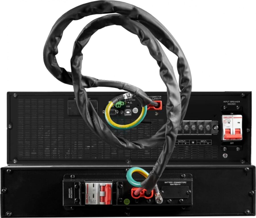 Источник бесперебойного питания Systeme Electriс SRV SRVSE10KRTXLI5U 9000Вт 10000ВА черный — изображение 4