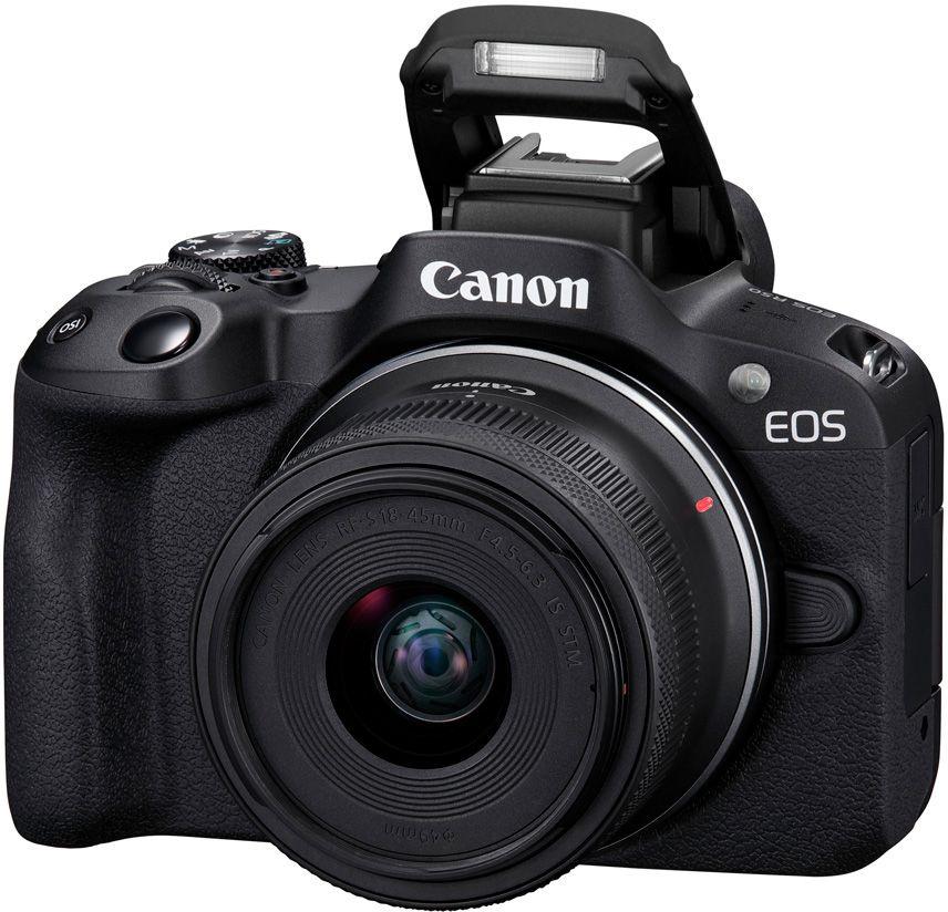 Фотоаппарат Canon EOS R50 черный 24.2Mpix 2.95" 4K WiFi RF-S 18-45mm IS STM LP-E6NH — изображение 3
