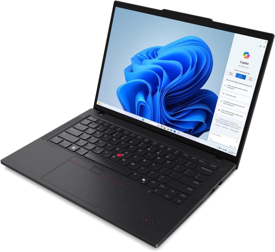Ноутбук Lenovo ThinkPad T14 G5 Core Ultra 5 135U 16Gb SSD256Gb Intel Graphics 14" IPS WUXGA (1920x1200) Windows 11 Professional 64 black WiFi BT Cam (21MMS99X0V) — изображение 3