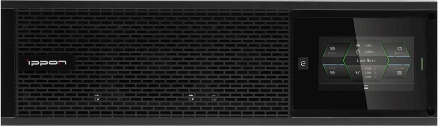 Источник бесперебойного питания Ippon Innova Unity RT 3-3 20K PM 20000Вт 20000ВА черный — изображение 3