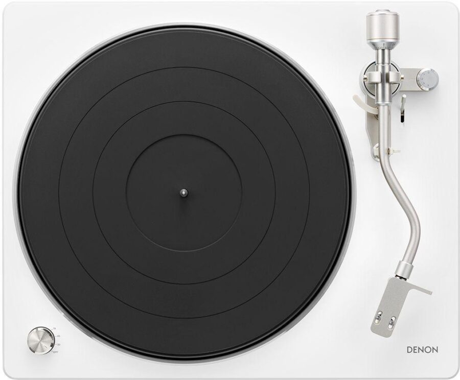 Проигрыватель винила Denon DP-400 частично автоматический белый — изображение 3