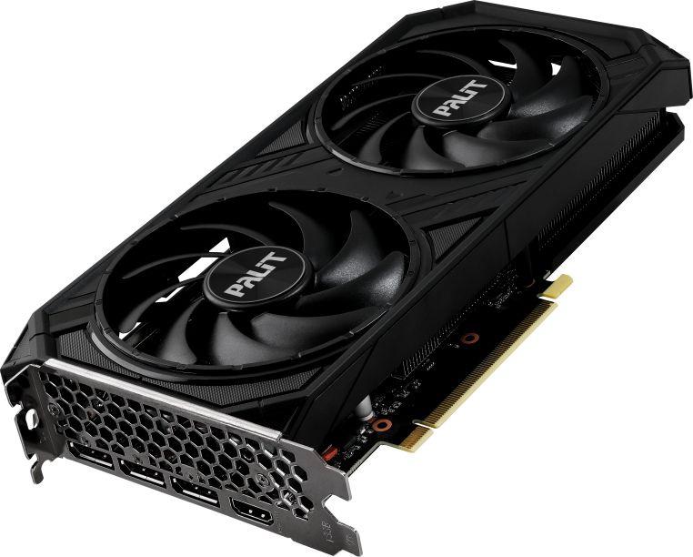 Видеокарта Palit PCI-E 4.0 RTX4060TI DUAL OC NVIDIA GeForce RTX 4060TI 8Gb 128bit GDDR6 2310/18000 HDMIx1 DPx3 HDCP Ret — изображение 3