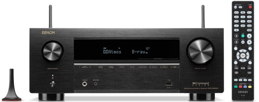 Ресивер AV Denon AVR-X2800H 7.2 черный — изображение 2