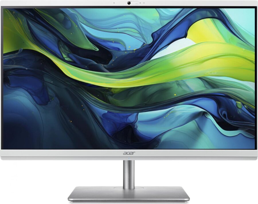 Моноблок Acer Aspire C24-195ES 23.8" Full HD Core Ultra 5 125U (1.3) 8Gb SSD512Gb Graphics CR Eshell GbitEth WiFi BT 65W клавиатура мышь Cam серебристый 1920x1080 — изображение 2