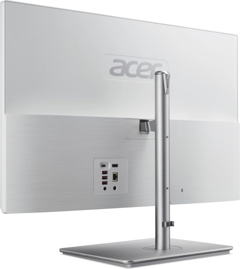 Моноблок Acer Aspire C27-195ES 27" Full HD Core Ultra 5 125U (1.3) 8Gb SSD512Gb Graphics CR Eshell GbitEth WiFi BT 65W клавиатура мышь Cam серебристый 1920x1080 — изображение 4