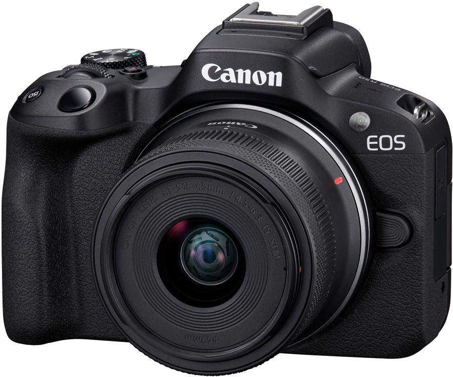 Фотоаппарат Canon EOS R50 черный 24.2Mpix 2.95" 4K WiFi RF-S 18-45mm IS STM LP-E6NH — изображение 4