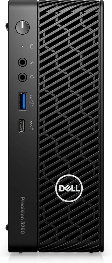 ПК Dell Precision 3260 Compact i5 13500 (2.5) 16Gb SSD1Tb T1000 4Gb CR Linux Ubuntu GbitEth 240W мышь клавиатура черный (3260-5640) — изображение 4