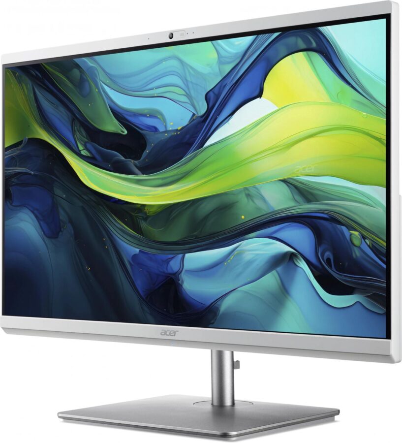 Моноблок Acer Aspire C24-195ES 23.8" Full HD Core Ultra 5 125U (1.3) 8Gb SSD512Gb Graphics CR Eshell GbitEth WiFi BT 65W клавиатура мышь Cam серебристый 1920x1080 — изображение 4
