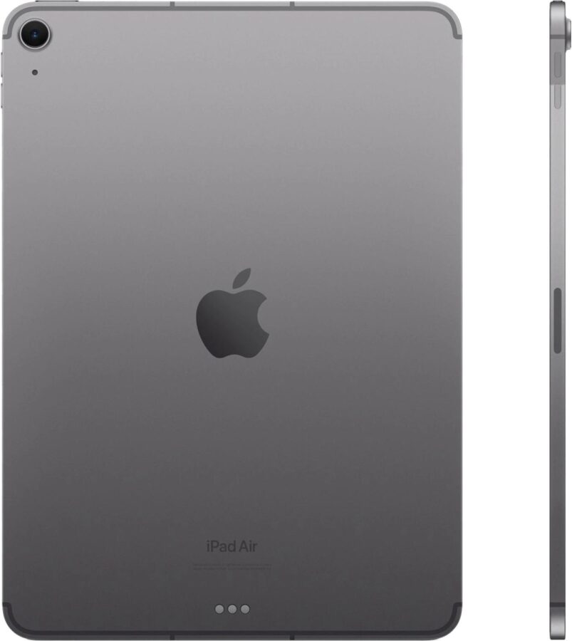 Планшет Apple iPad Air 2024 A2903 M2 2.99 8C RAM8Gb ROM128Gb 11" IPS 2360x1640 5G eSIM iOS серый космос 12Mpix 12Mpix BT WiFi 9hr — изображение 2