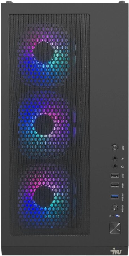 ПК IRU Game 710Z7GP TWR i7 12700F (2.1) 64Gb SSD1Tb RTX 4070Super 12Gb FreeDOS GbitEth 850W черный (2075025) — изображение 4