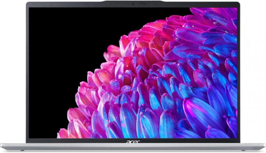Ноутбук Acer Swift Go 14 SFG14-73 Core Ultra 7 155H 16Gb SSD1Tb Intel Arc 14" IPS 2.8K (2880x1800) Windows 11 Home silver WiFi BT Cam (NX.KV4CD.001) — изображение 2