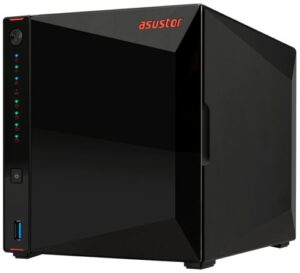 Купить Сетевой накопитель данных ASUSTOR AS5304T 4-Bay NAS/Media player/J4105 1.5GHz, up to 2.5 GHz(Quad-Core), 4GB/noHDD(HDD,SSD)/2*2,5GbE(LAN)/3*USB3.2,HDM - X-898673 из реестра по лучшей цене