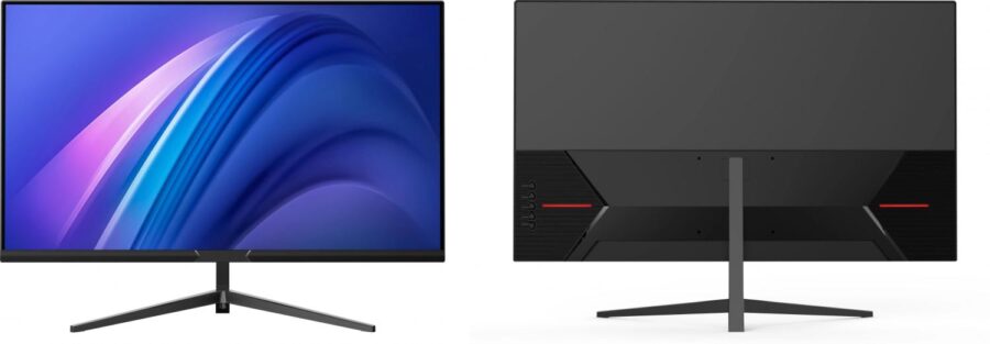 Монитор NPC 27" MF270B-V черный IPS LED 4ms 16:9 HDMI M/M матовая 1000:1 250cd 178гр/178гр 1920x1080 75Hz VGA DP FHD 4кг — изображение 3