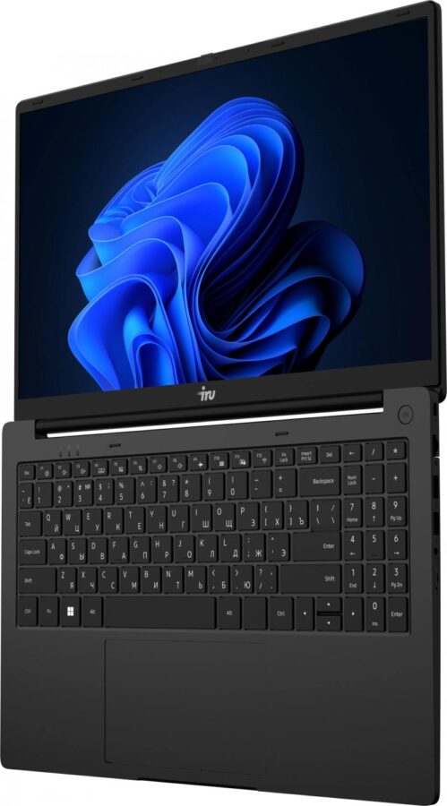 Ноутбук IRU Strato 15ALI Core i5 1235U 8Gb SSD256Gb Intel Iris Xe graphics 15.6" IPS FHD (1920x1080) Windows 11 Professional black 6000mAh (2059113) — изображение 4