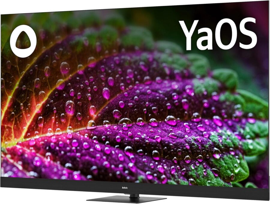 Телевизор QLED BBK 65" 65LED-8259/UTS2C (B) Яндекс.ТВ черный/черный 4K Ultra HD 60Hz DVB-T2 DVB-C DVB-S2 USB WiFi Smart TV (RUS) — изображение 3