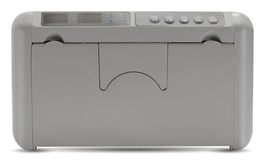 Счетчик банкнот Mertech 50 Mini 5519 автоматический мультивалюта АКБ — изображение 2