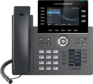Купить Телефон IP Grandstream GRP-2616 черный - 4D-14200450 из реестра по лучшей цене