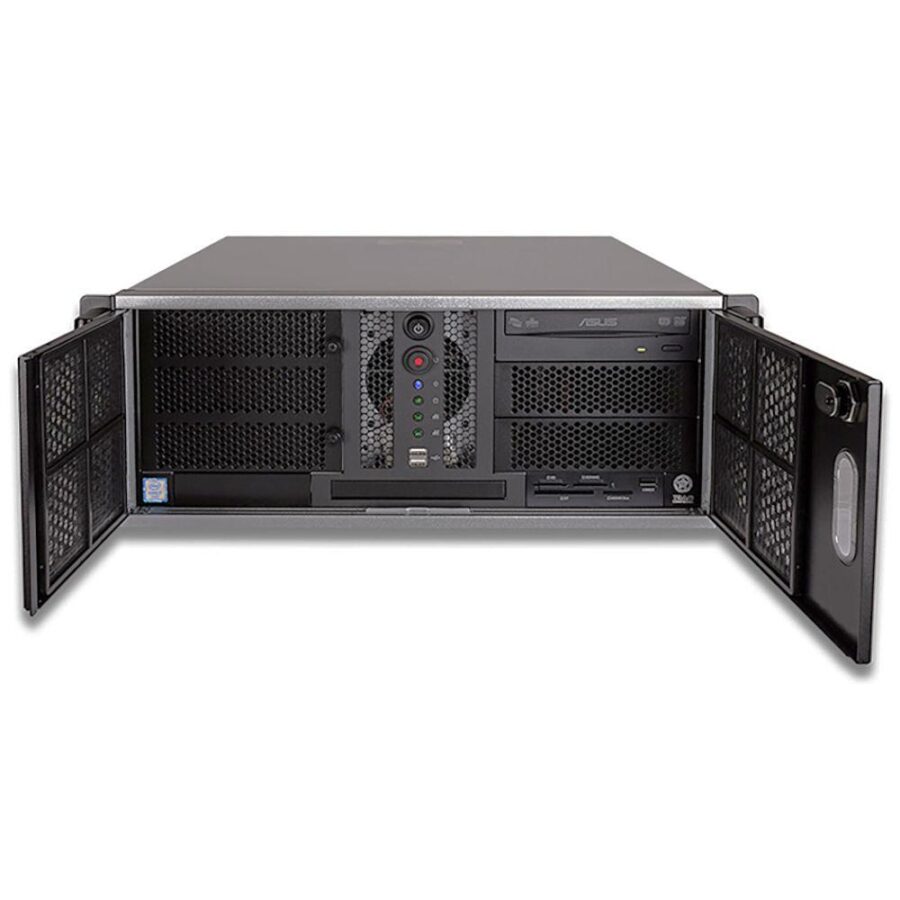 Корпус Chenbro RM42300-F2-U3 RM42300H11*13720, 4U 12*10.5" M/B,5.25"BAY*3+3.5"BAY*5,12CM FAN,17.5",BK CC1012,USB3.0,W/TWO — изображение 4
