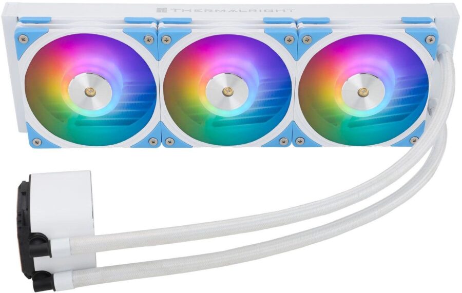 Система водяного охлаждения Thermalright Frozen Horizon 360 ARGB Soc-AM5/AM4/1151/1200/2066/1700 белый 4-pin 28.1dB Al Ret (F-HORIZON-360-WH) — изображение 4