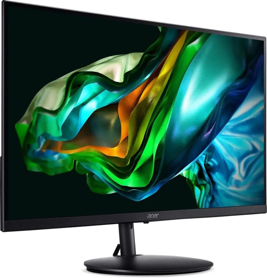 Монитор/ ACER SH322QKBMIIPHX 31,5'',  ZeroFrame Yes, Black, 16:9, IPS, 3840x2160, 4ms, 250cd, 60Hz, 2xHDMI(2.0) + 1xDP(1.2) + Audio out, Speakers 1Wx2, sync: FreeSync, hdr: HDR 10, hadj 100 — изображение 2